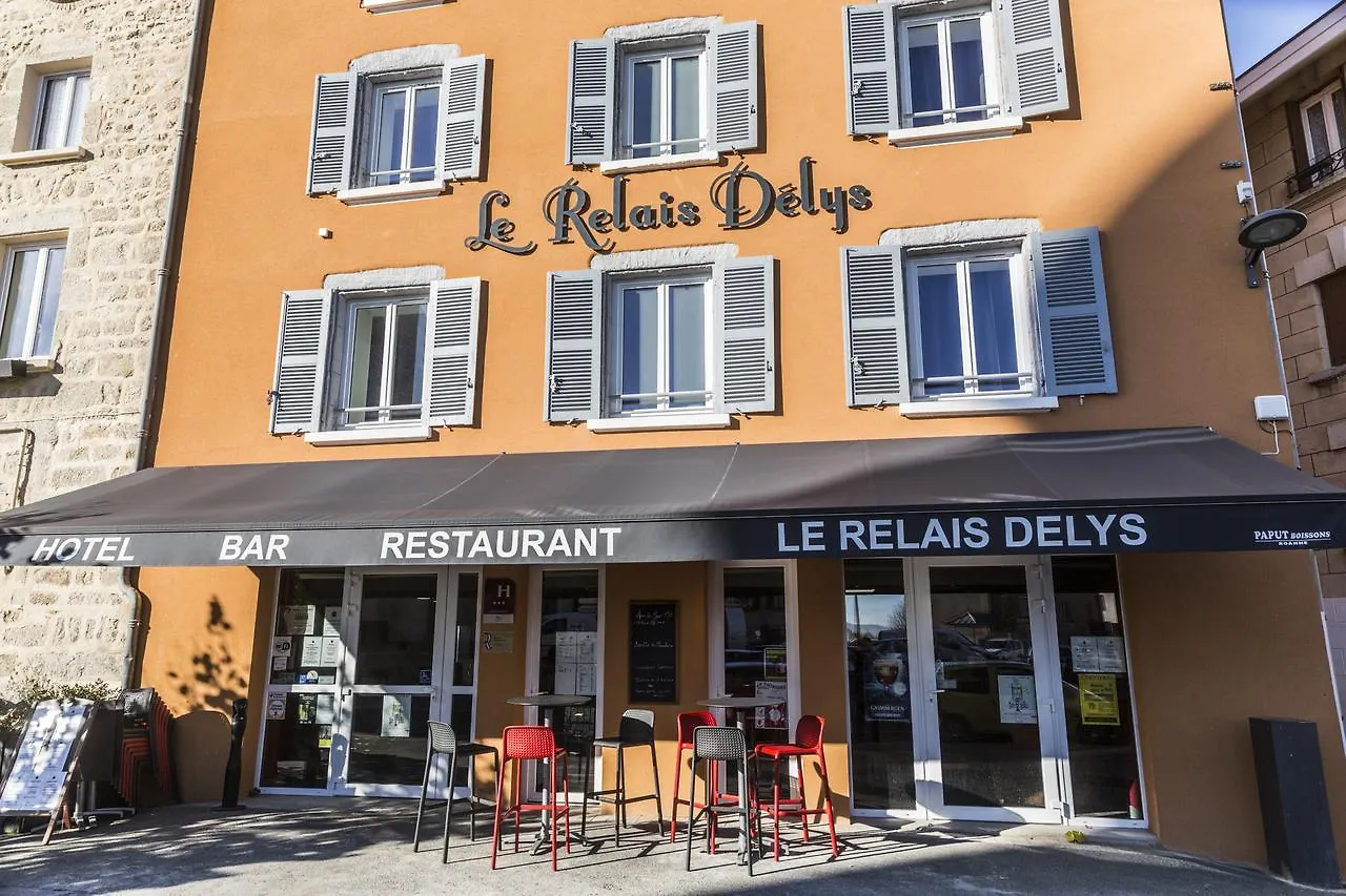 ホテル Le Relais Delys Saint-Rémy-sur-Durolle フランス
